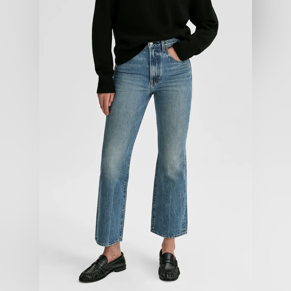 ALC. The 009 Cropped Flare Jean